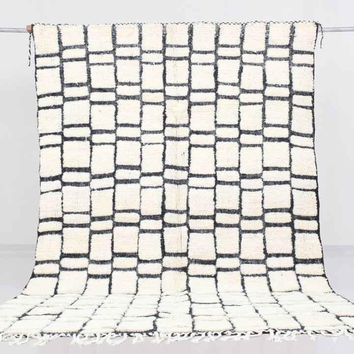 Custom Beni Ourain Rug | Authentic Moroccan Handwoven Wool