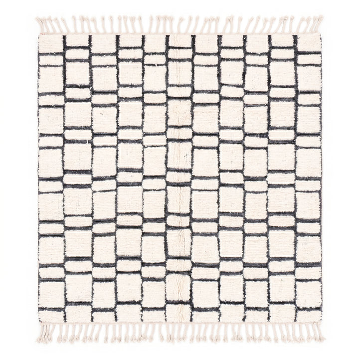 Authentic Custom Beni Ourain Rug | Authentic Moroccan Handwoven Wool