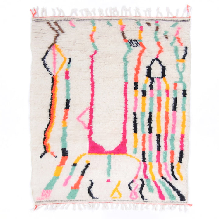 Custom Authentic Azilal Rug - The Modernist Atlas Azilal