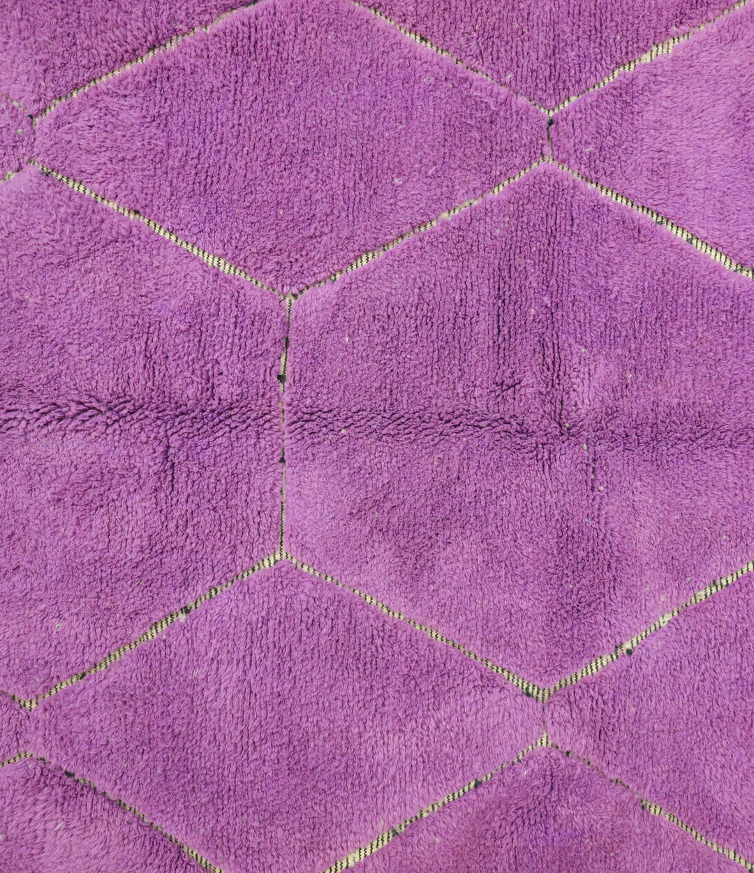 Authentic Custom Beni Ourain Rug | Amethyst Purple