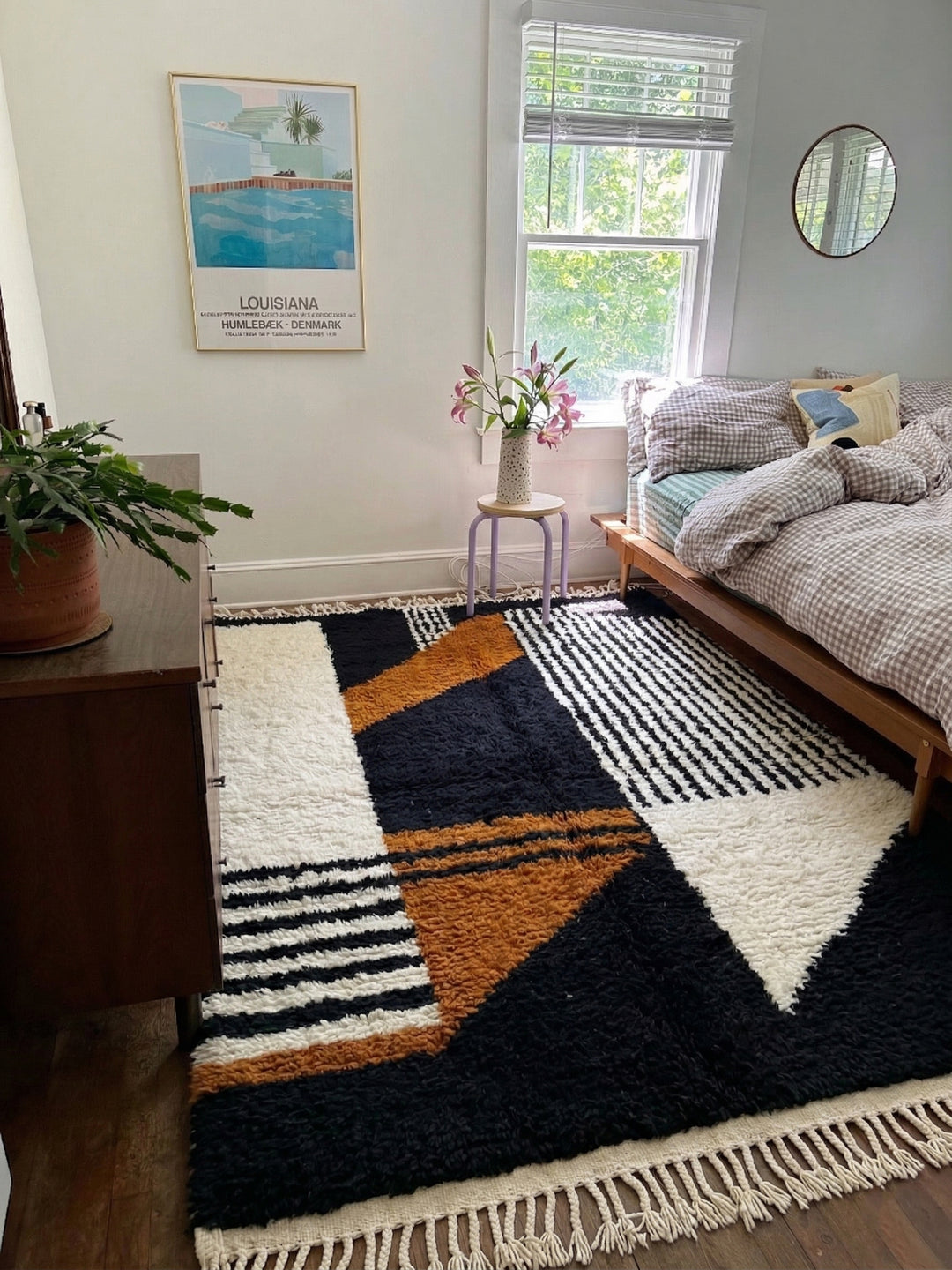 Authentic Custom Beni Ourain Rug | Midnight Deco