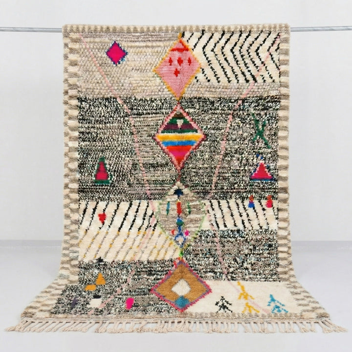 Authentic Custom Beni Ourain Rug | Medina Prism