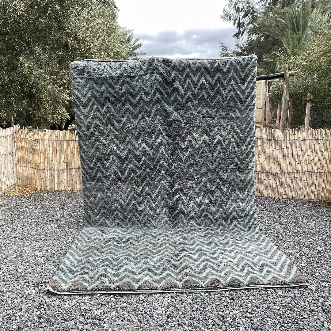 Custom Beni Mrirt Rug – Zigzag Rug Chevron Design