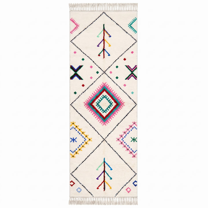 Tapis Beni Ouarain Coureur Marocain