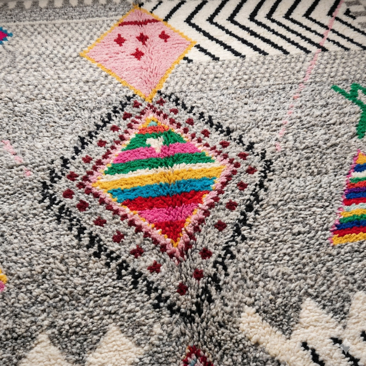 Authentic Custom Beni Ourain Rug | Medina Prism