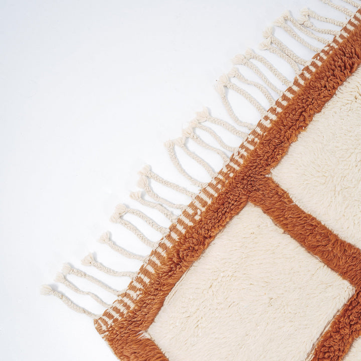 Tapis Beni Mrirt Sur Mesure | Carreaux Terracotta