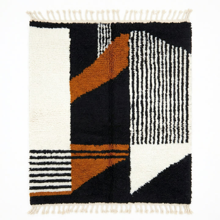 Authentic Custom Beni Ourain Rug | Midnight Deco